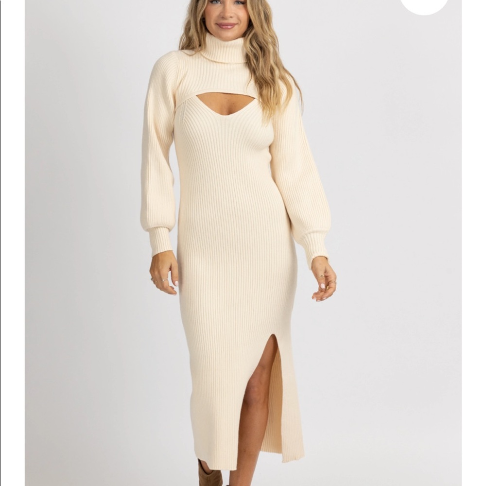 Sweater dress